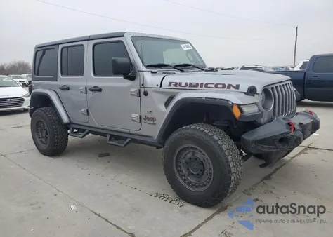 2018 Jeep Wrangler Unlimited Rubicon z USA, uszkodzony, nr VIN 1C4HJXFG0JW123826